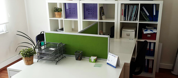 Ataşehir Green Tech Ofis Masa Bölücü Seperatör Uygulaması