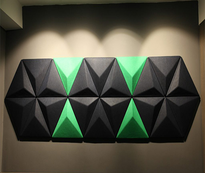 Rhino Triangle Akustik Duvar Paneli