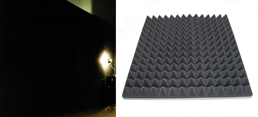mmf muhendislik studyo ses yalitimi akustik piramit sunger uygulamasi